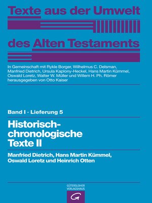 cover image of Historisch-chronologische Texte II